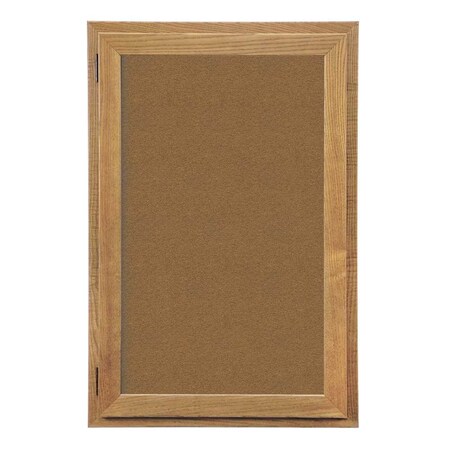 United Visual Products Outdoor Enclosed Combo Board, 42"x32", Wht Frame/Burgundy & Ultramarine UVCB4232ODW-BURGUN-ULTMAR